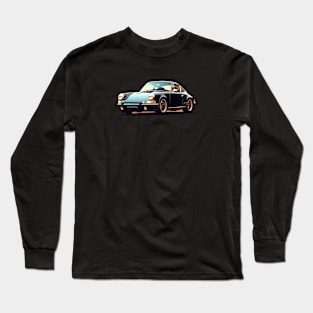 Porsche 911 turbo Black Long Sleeve T-Shirt